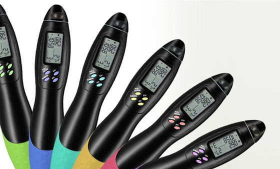 Corda di salto fitness lunghezza regolabile della corda JP-100 LCD pannello di confronto Corda di salto per l'esercizio fisico