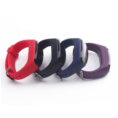 Contatore di distanza Pedometro di fitness Orologio passo Calorie Tracker Silicone