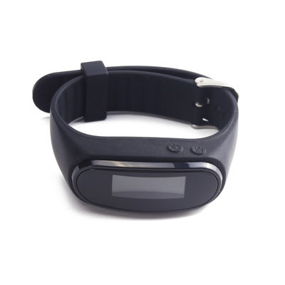 FCC Compliant Fitness Pedometer Orologio Colorato Braccialetto in Silicone