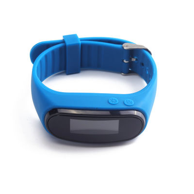 Unisex Silica Ge Pedometro Base Orologio Stile Braccialetto Orologi da camminare Pedometro