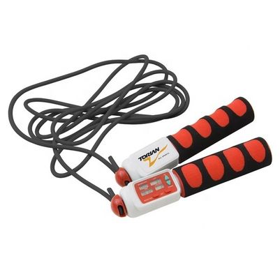 Corda di salto fitness Unisex Gym Corda di salto fitness OK-168 Con contatore di loop fino a 9999 E disegno colorato