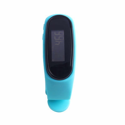 Braccialetto di tracciamento passo di silicone gel fitness con contatore passo indossabile personalizzato