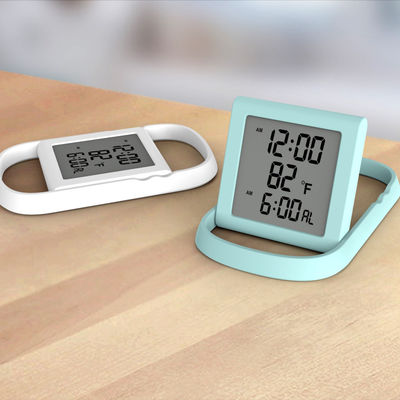 Display LCD Creativo di moda Digital Alarm Clock con temperatura interna