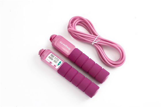 Adattare Salto corda Bambini Bambini Salto corda Maniglia di legno Sport Esercizio strumento con batteria CR2032