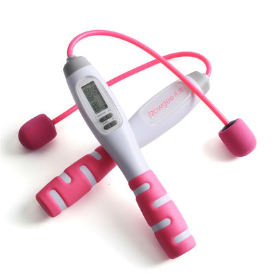 Corda di salto per fitness con logo a colori personalizzati pacchetto di salto digitale intelligente Corda di salto per allenamento sportivo
