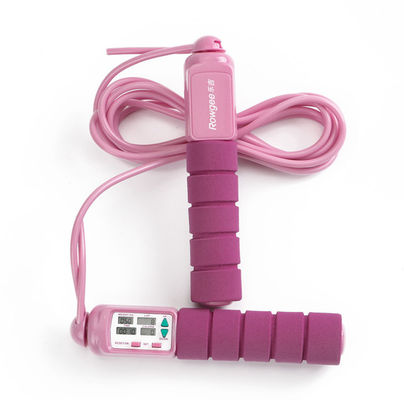 Design minimalista Meranti Fitness rosa Salto a corda elettrodo estetico