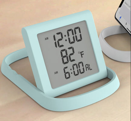 Comodo Funzione di sonno Digital Travel Alarm Clock Con Grande Display LCD