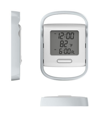 Display LCD Creativo di moda Digital Alarm Clock con temperatura interna