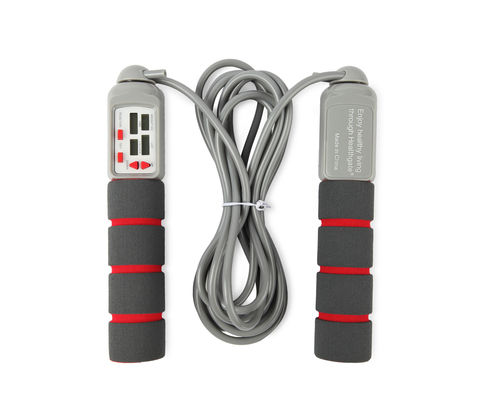 Fitness Salto a corda Bambini Bambini Salto a corda Maniglia di legno Sport Strumento di esercizio con batteria CR2032