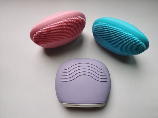 Massaggiatori facciali Silicone elettrico per la pulizia del viso Scrubber per esfoliante