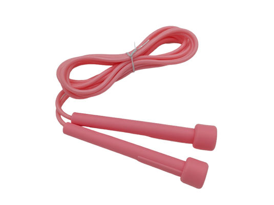 Manico di plastica rosa Fitness Salto a corda Disegno semplice