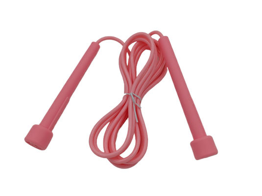 Manico di plastica rosa Fitness Salto a corda Disegno semplice