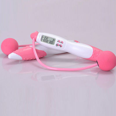 Corde da salto in PVC Lunghezza regolabile JP-100 LCD Conteggio di pannello Corda da salto per esercizio fisico