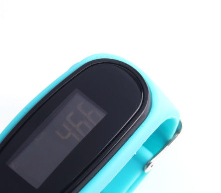 Unisex Silica Ge Pedometro Base Orologio Stile Braccialetto Orologi da camminare Pedometro