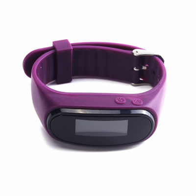 Orologio pedometro a cinghia di silicone con preimpostazione del peso