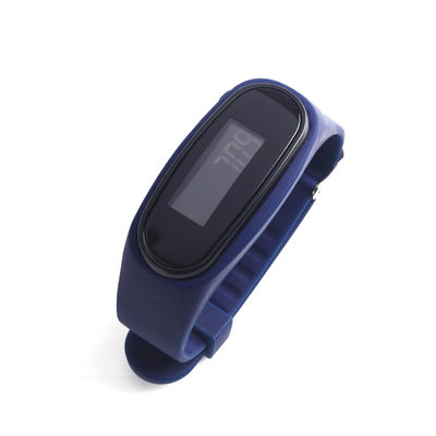 FCC Compliant Fitness Pedometer Orologio Colorato Braccialetto in Silicone