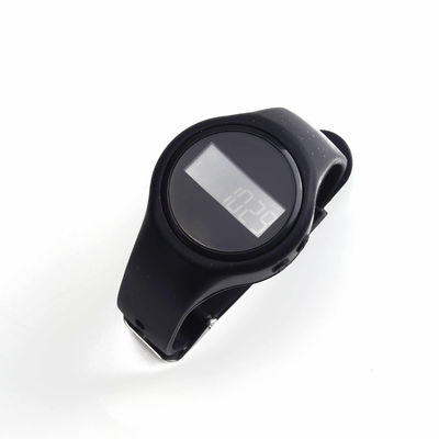 Unisex Digital Step Counter Wristband Fitness Tracker in silicone con batteria 2*LR1130