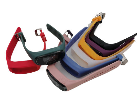 Contatore di distanza Pedometro di fitness Orologio passo Calorie Tracker Silicone