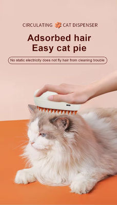 Spazzola per animali da compagnia Spazzola elettrica per gatti e cani Spazzola con un solo clic Capelli anti-volante Per rimuovere spazzole galleggianti