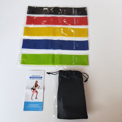 Yoga Fitness cintura di lattice cintura di tiro cintura di resistenza Set per uso domestico