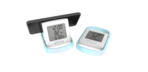 Orologio a LED in plastica personalizzato con allarme di alba moderno
