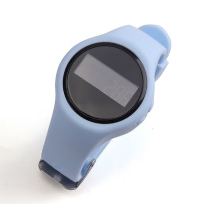 Braccialetto di tracciamento di passi in gel di silice Fitness Customized Wearable Break Time Clock Buzzer