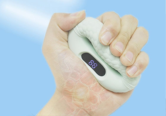 Anatomicamente contornato allenatore di presa in silicone per migliorare la destrezza delle dita e la stabilità del polso
