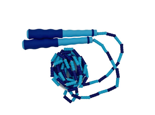 Colore blu Unisex Bambù Sport Salto a corda Esercizio Salto a corda Per adulti