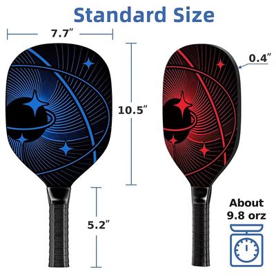 Racchette di pickleball di legno Racchette di pickleball Racchette di pickleball Set di racchette per sport all'aperto Paddle di pickleball