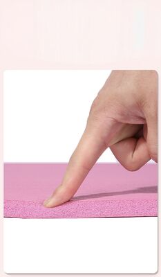 Materaccio per yoga in PVC realizzato con materiale altamente elastico e ecologico Perfetto per le sessioni di yoga, sonnellini e sedute estese