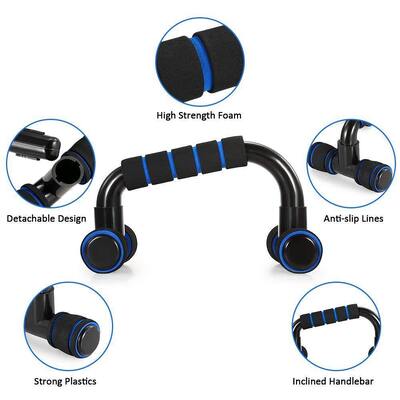 Attrezzature per la palestra a domicilio Con Ab Roller Sping Up Bar Resistance Bands Jump Rope And Mat