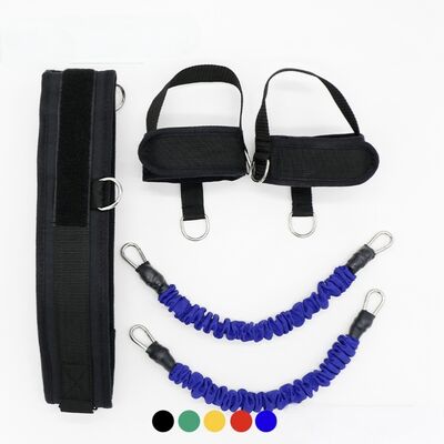 Set completo di fasce elastiche per esercizi a casa e in palestra