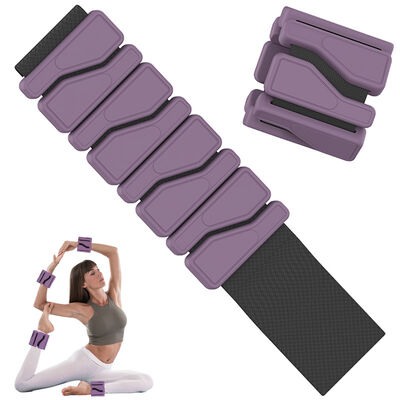 Fasce sportive in silicone multifunzionali per polso e caviglia per fitness domestico