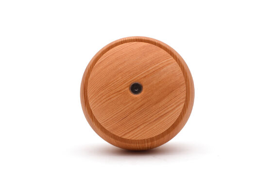 Diffusore di design minimalista elegante con finitura a grano di legno e base antiscivolo