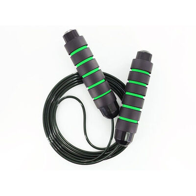Logo personalizzato fitness salto a corda professionale con 325g di peso e colore nero