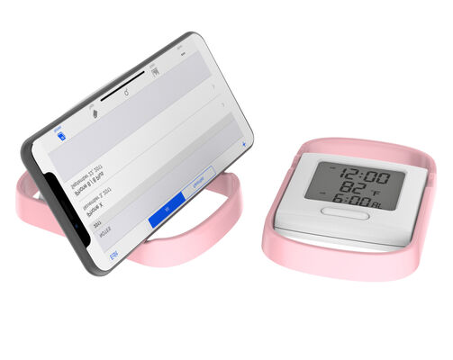 Orologio di sveglia digitale multifunzione con termometro e movimento elettronico