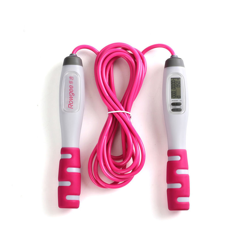 Corda di salto per fitness con logo a colori personalizzati pacchetto di salto digitale intelligente Corda di salto per allenamento sportivo
