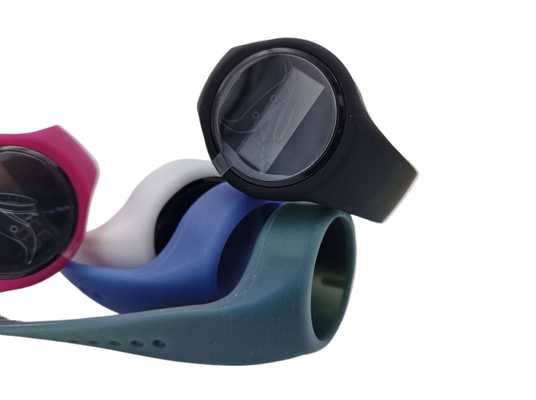 Braccialetto di silicone accurato Contatore di distanza passo digitale Tracker multi-colore