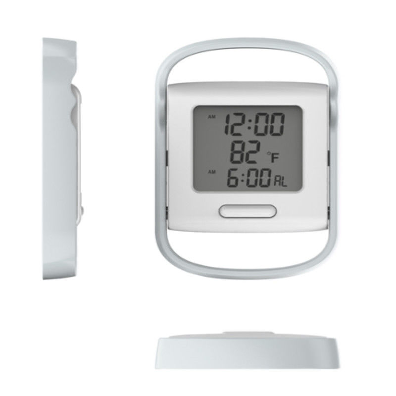 Miniorologio digitale LCD con secondi orologio da letto per la famiglia e il design alla moda