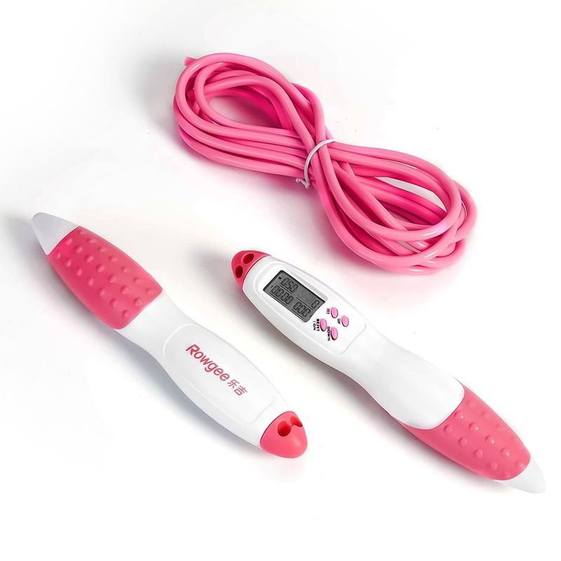 Corde di salto fitness regolabile lunghezza Corde di salto con perline Sensore intelligente Tipo JP-100 Per palestra 175 X regolazione della pressione