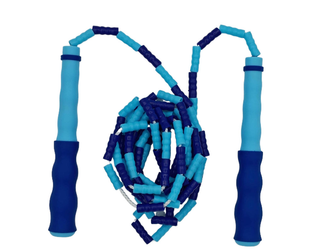 Colore blu Unisex Bambù Sport Salto a corda Esercizio Salto a corda Per adulti