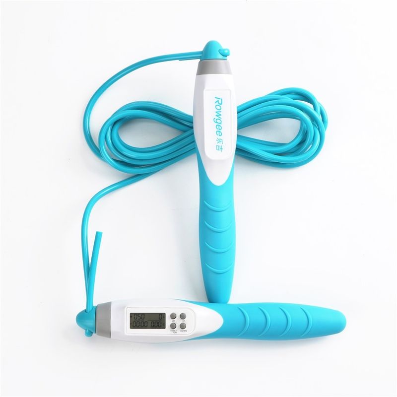 Fitness Training Gym Home Skip Rope con cuscinetto regolabile e logo personalizzato ASCJ-01