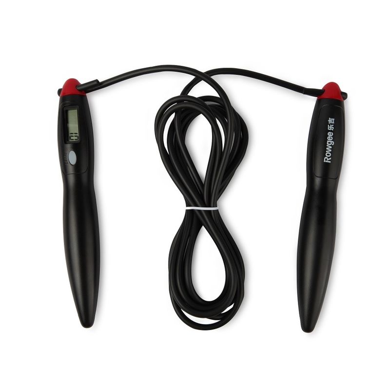 Corde da salto in PVC Lunghezza regolabile JP-100 LCD Conteggio di pannello Corda da salto per esercizio fisico
