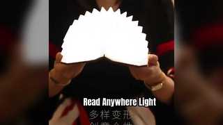 Luce per libri pieghevoli